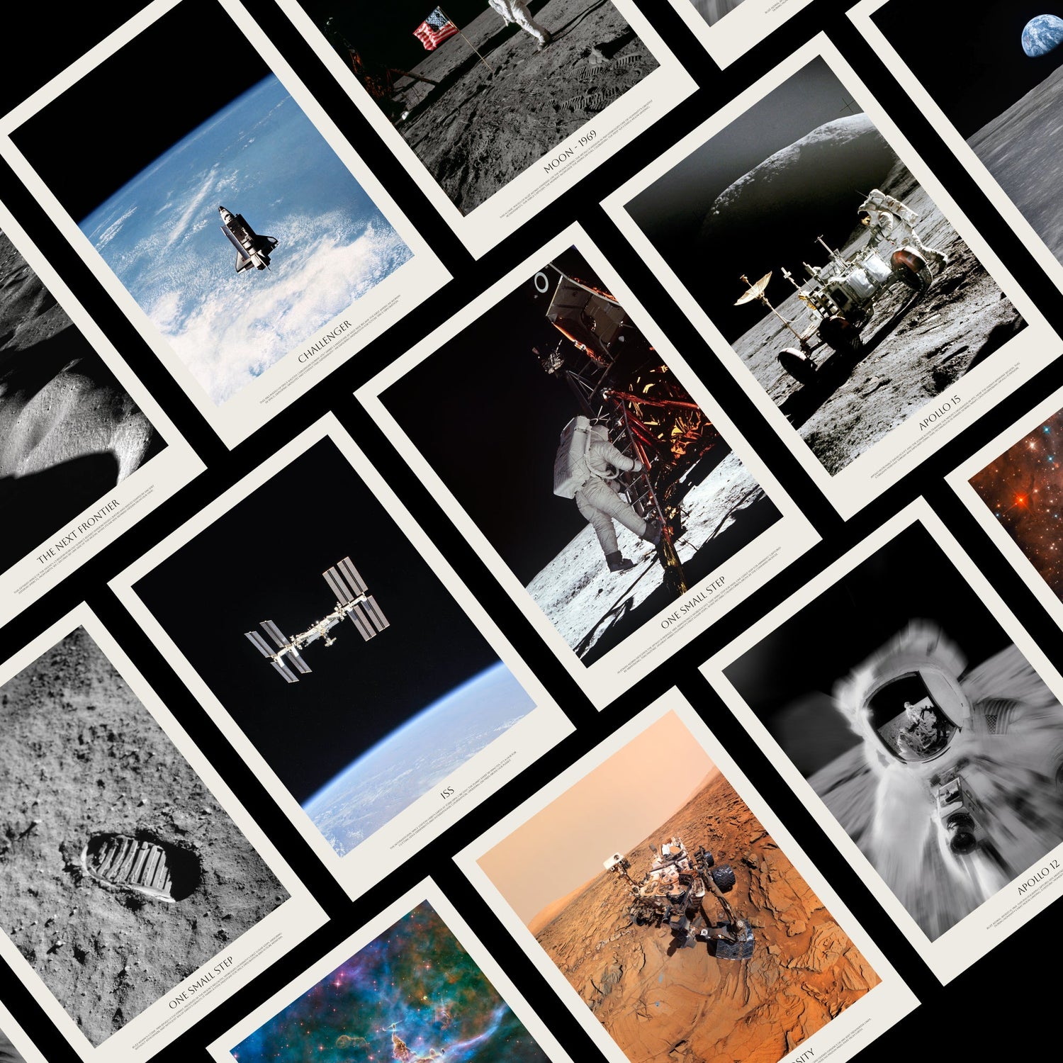 Space Prints with a Story