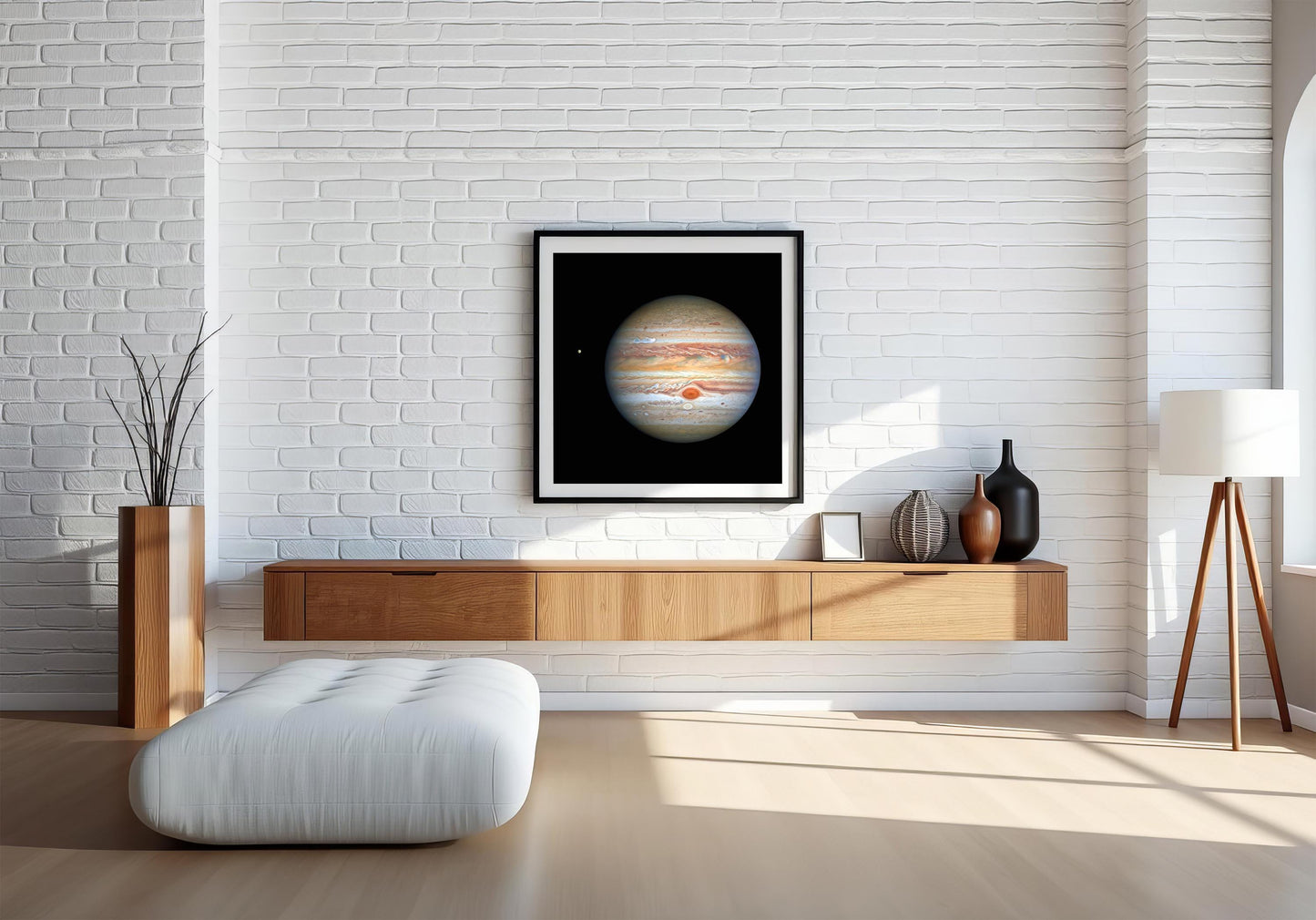 Jupiter And The Great Red Spot Captured By Hubble Telescope