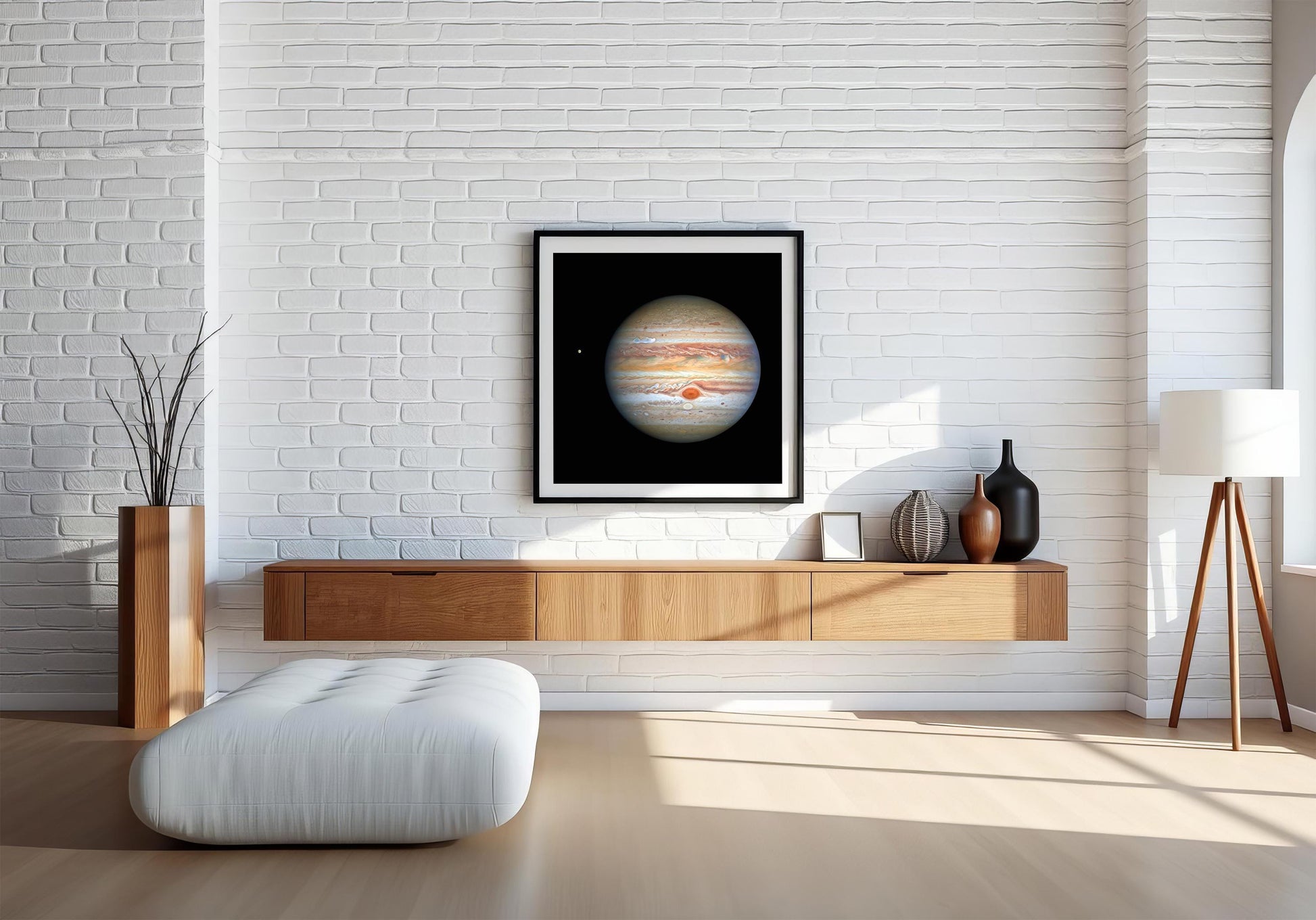 Jupiter And The Great Red Spot Captured By Hubble Telescope