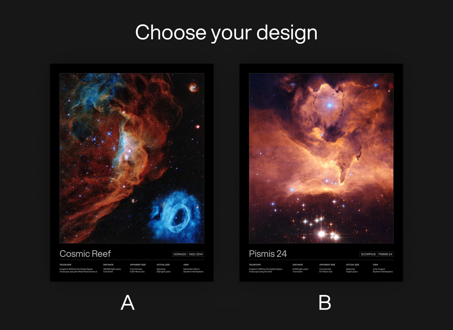 Pismis 24 by NASA Hubble Space Telescope Historic Photographs Poster