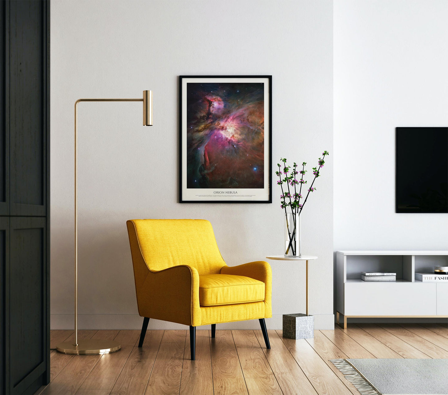 Orion Nebula Print – NASA Poster | Hubble Space Photography, Messier 42 Art