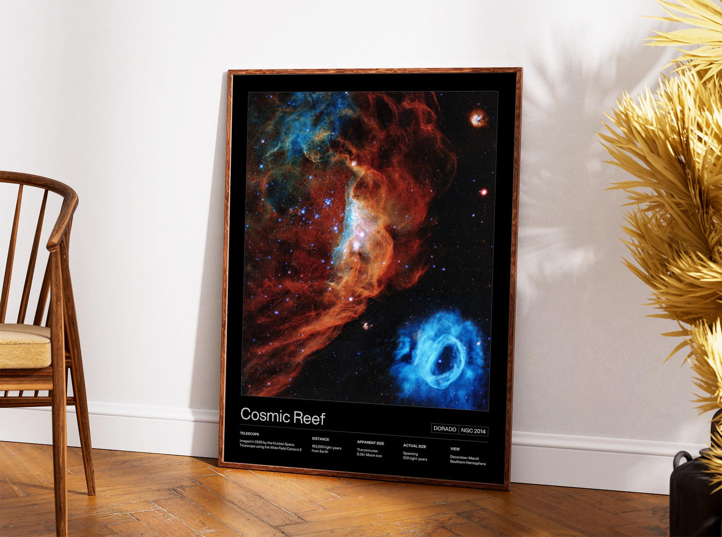 Cosmic Reef by NASA Hubble Space Telescope Historic Photographs Poster