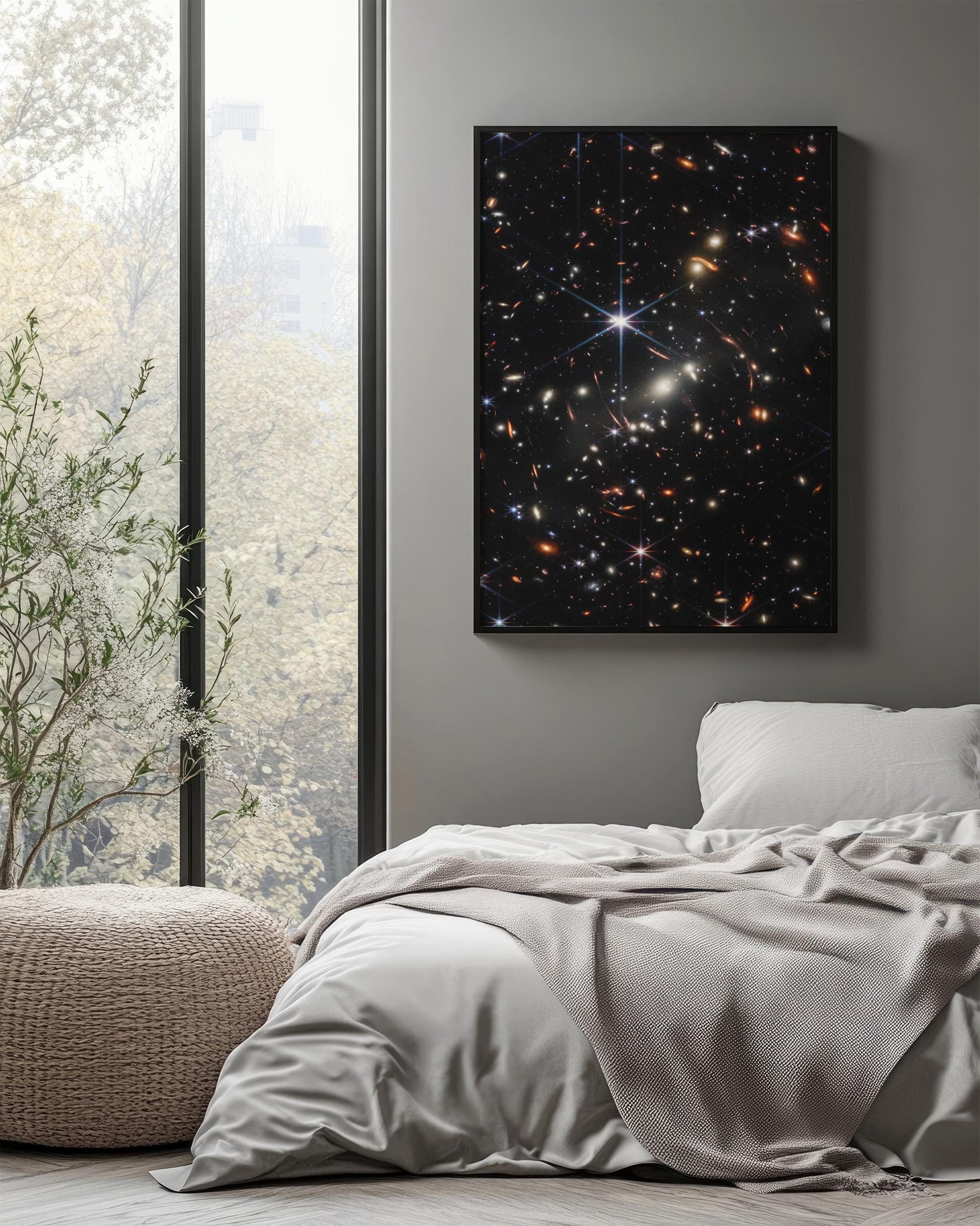 James Webb Space Telescope: Deep Field | NASA Universe Print | Space wall art | Astronomy Wall Decor | Astrophotography | JWST SMACS 0723