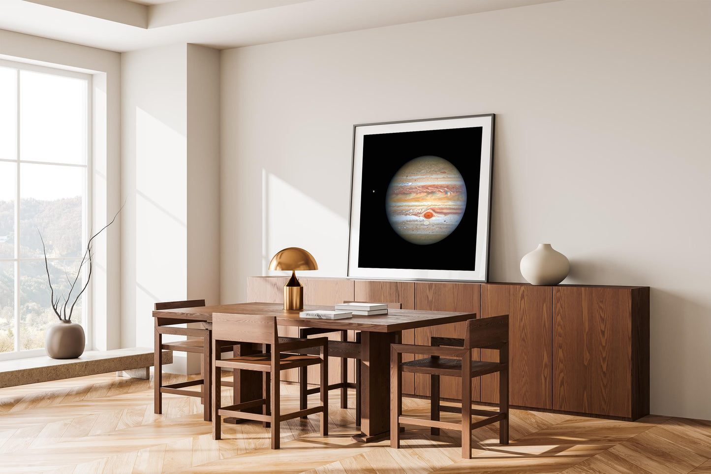 Jupiter And The Great Red Spot Captured By Hubble Telescope