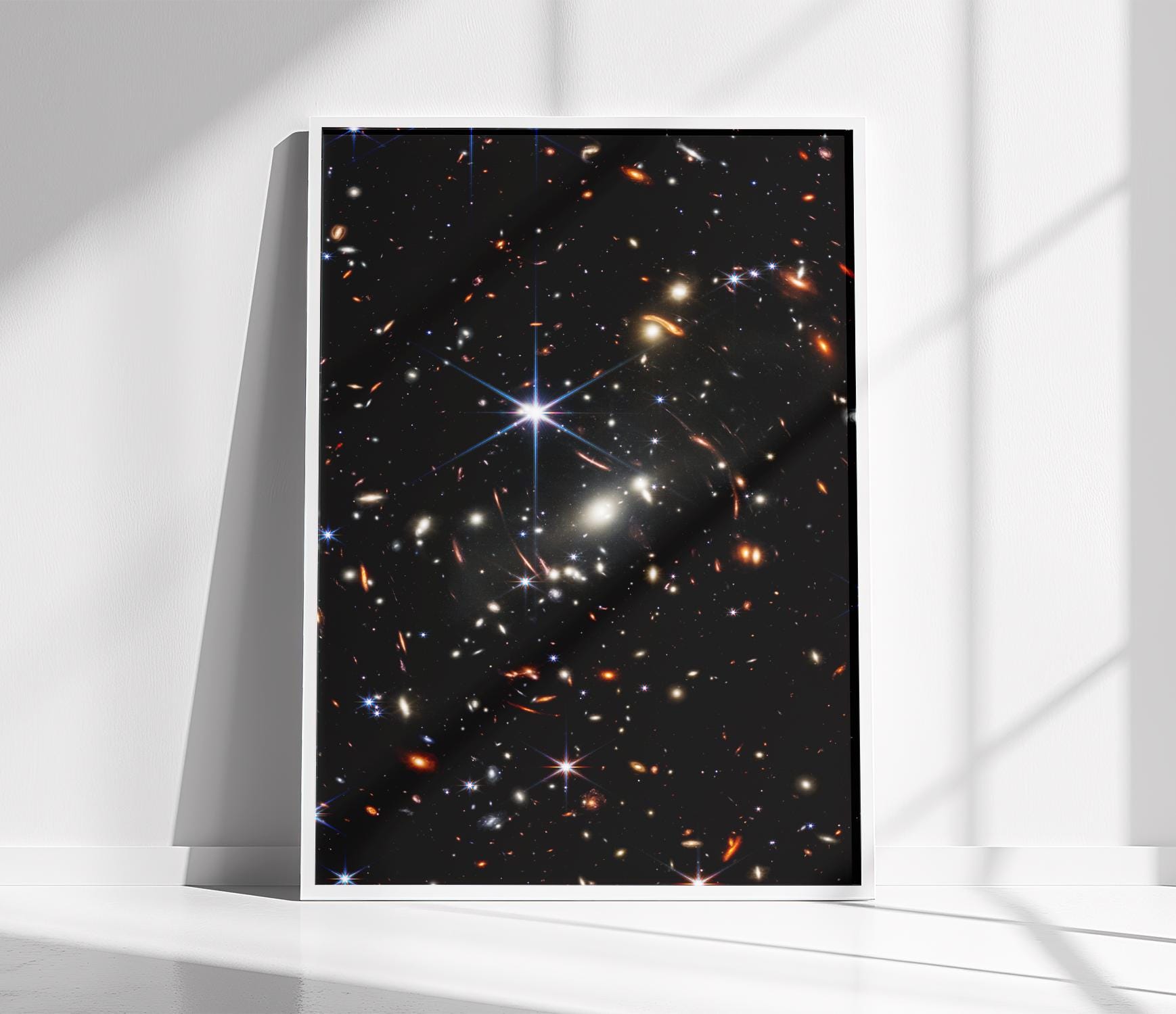 James Webb Space Telescope: Deep Field | NASA Universe Print | Space wall art | Astronomy Wall Decor | Astrophotography | JWST SMACS 0723