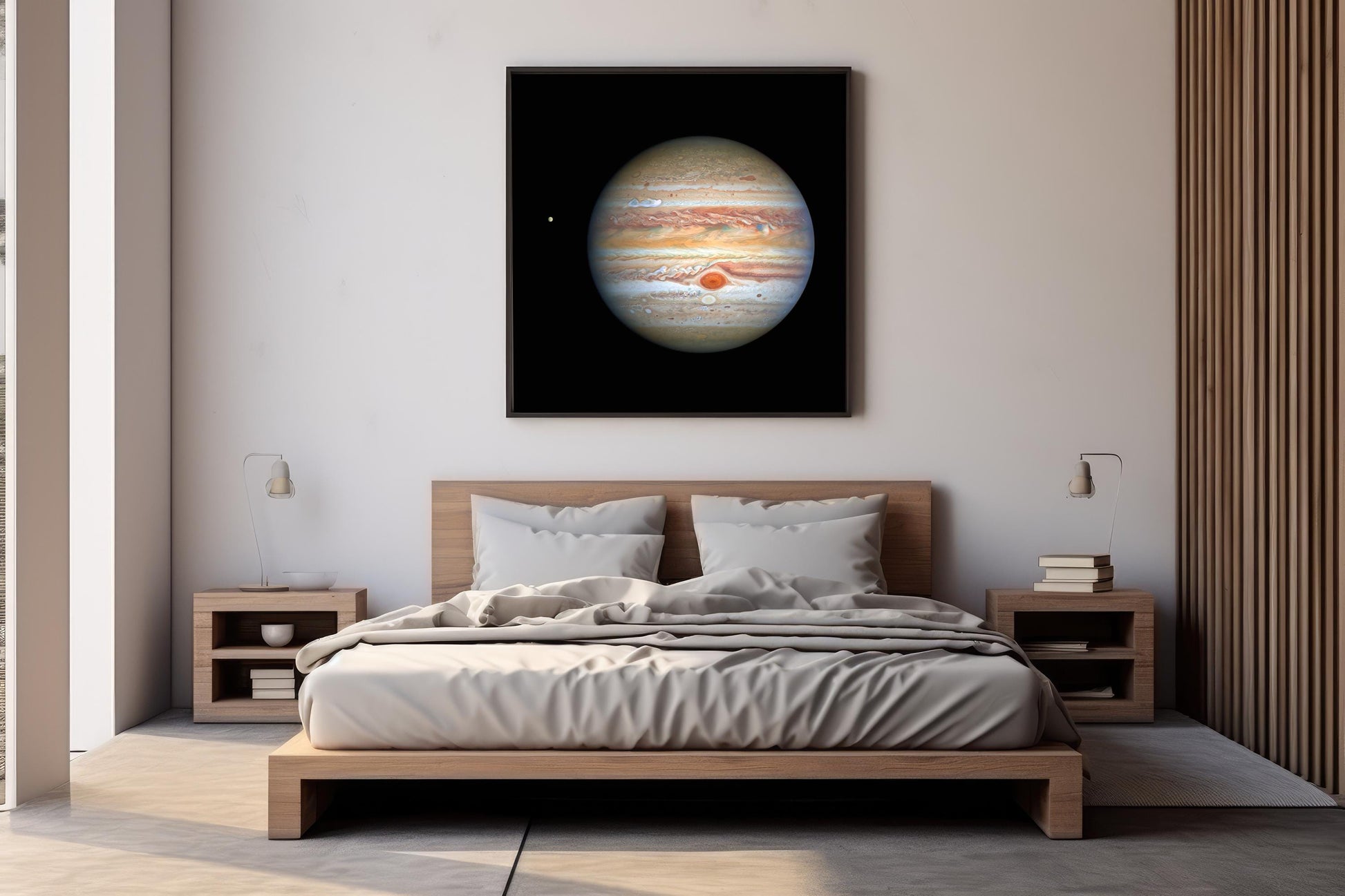 Jupiter And The Great Red Spot Captured By Hubble Telescope