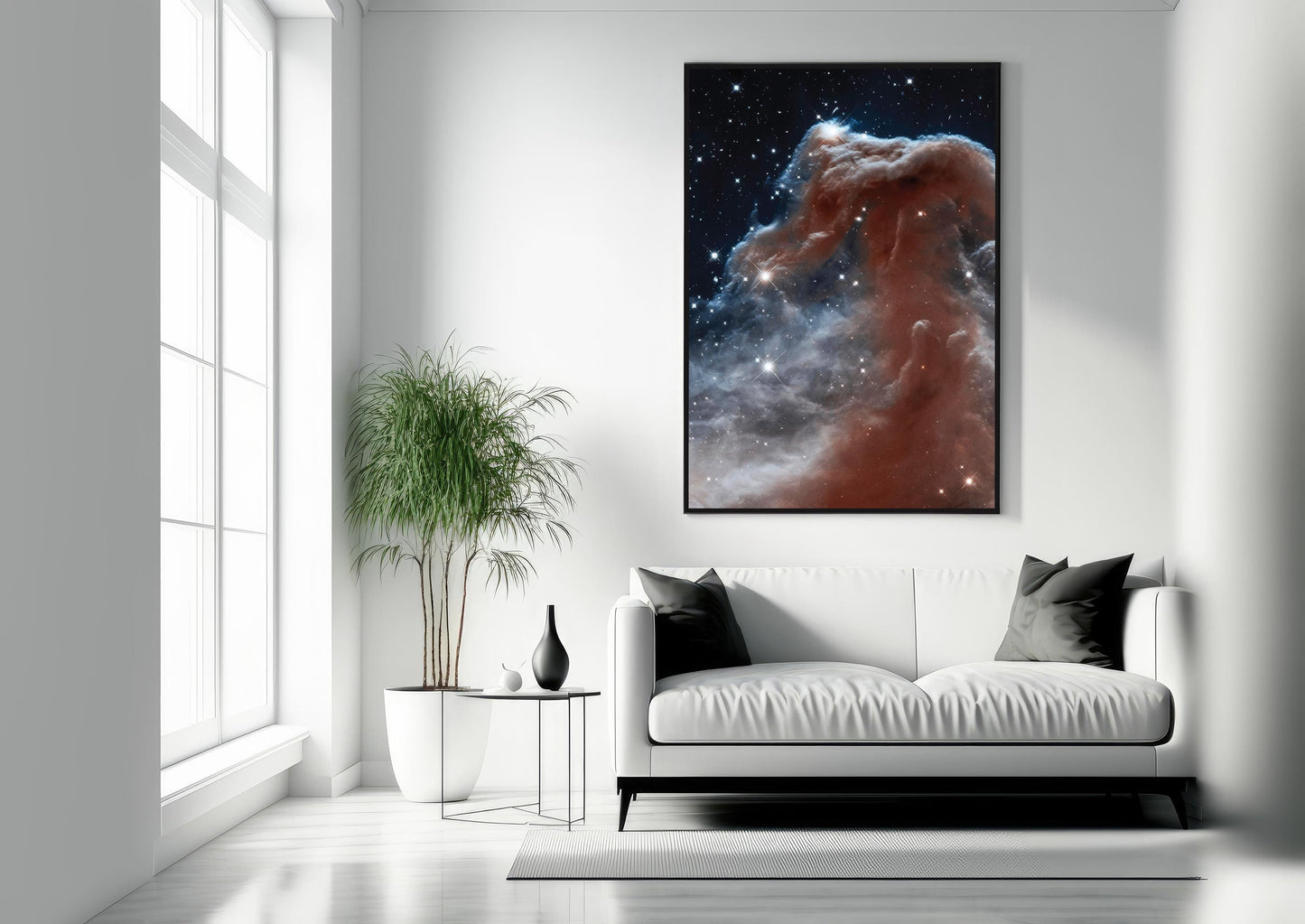 Nasa Poster Horsehead Nebula | Hubble Telescope Poster | Astronomy Wall Art | Space Poster | Universe Poster | IC434 | Barnard 33