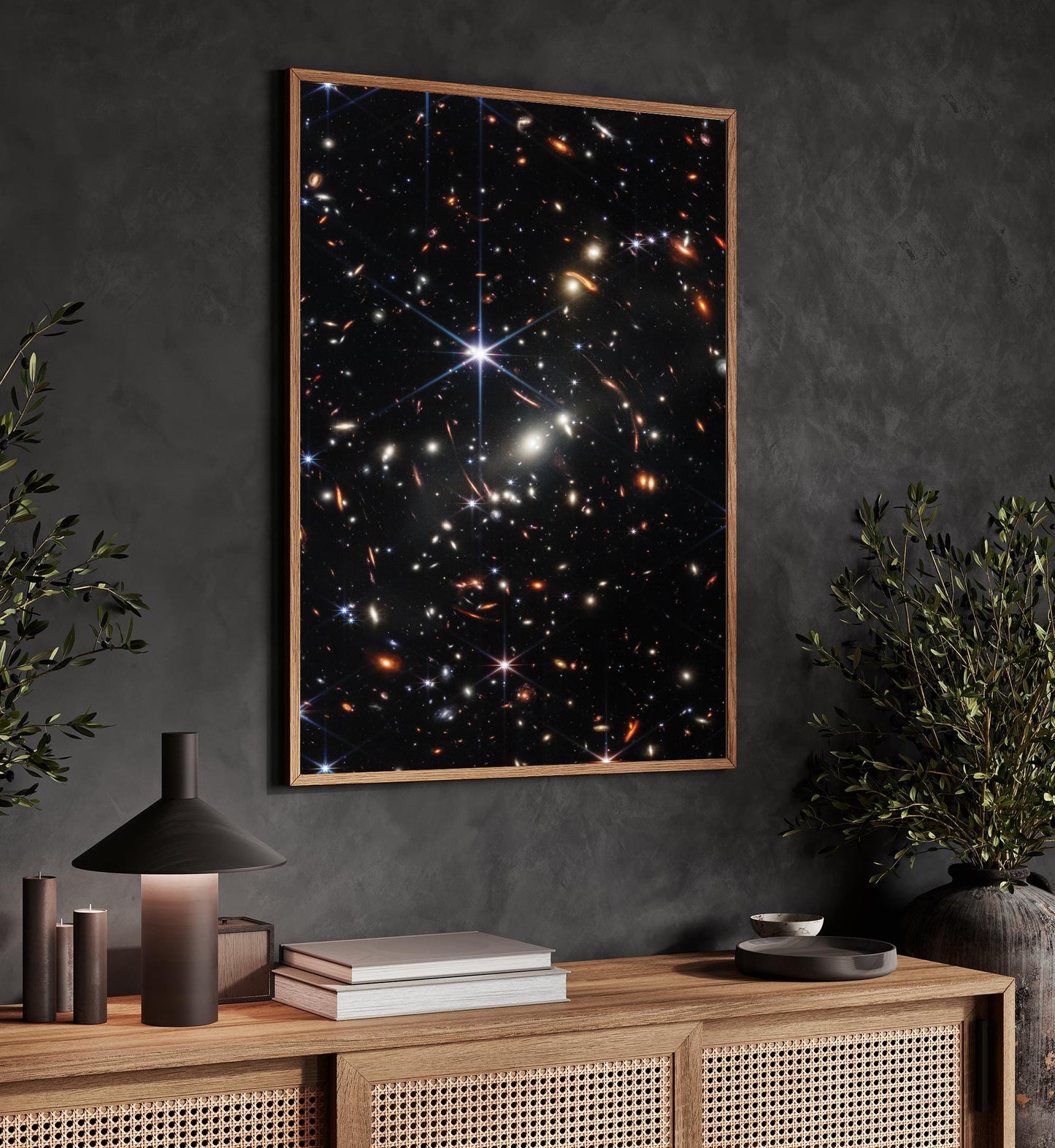 James Webb Space Telescope: Deep Field | NASA Universe Print | Space wall art | Astronomy Wall Decor | Astrophotography | JWST SMACS 0723