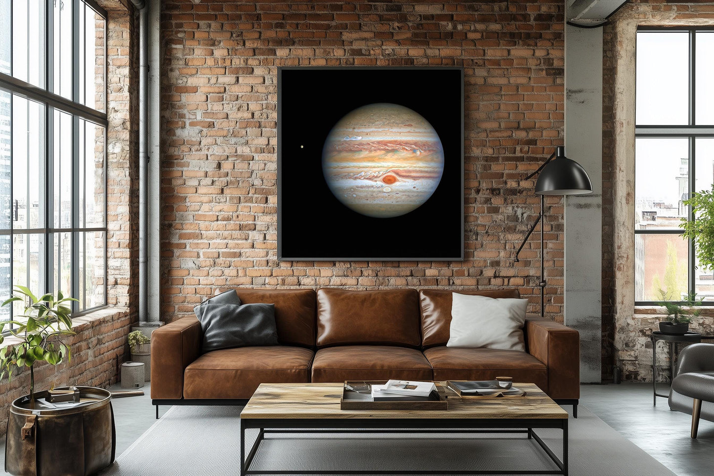 Jupiter And The Great Red Spot Captured By Hubble Telescope