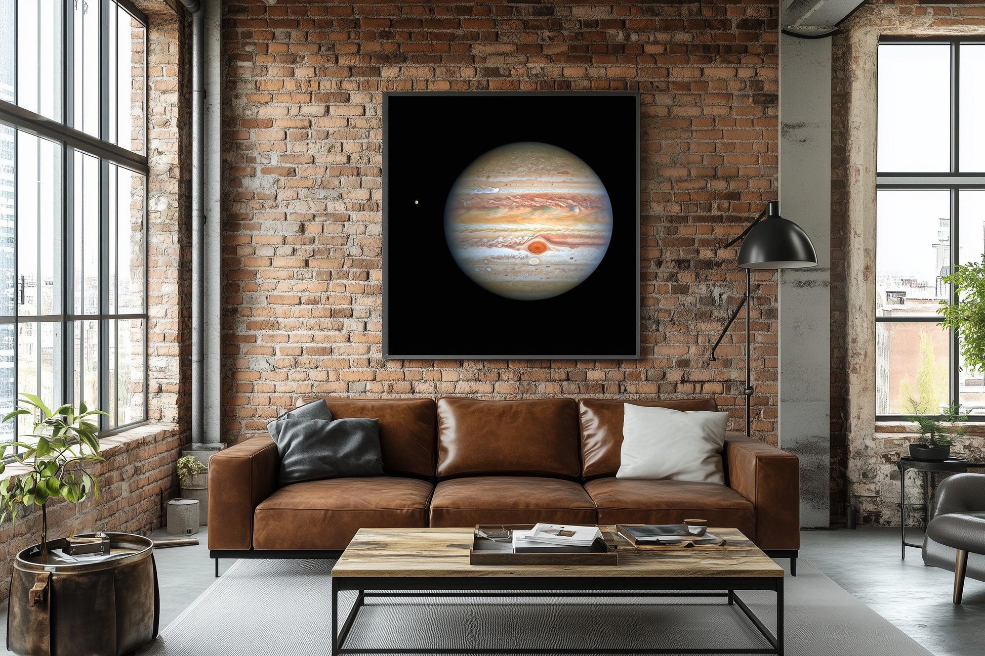 Jupiter And The Great Red Spot Captured By Hubble Telescope