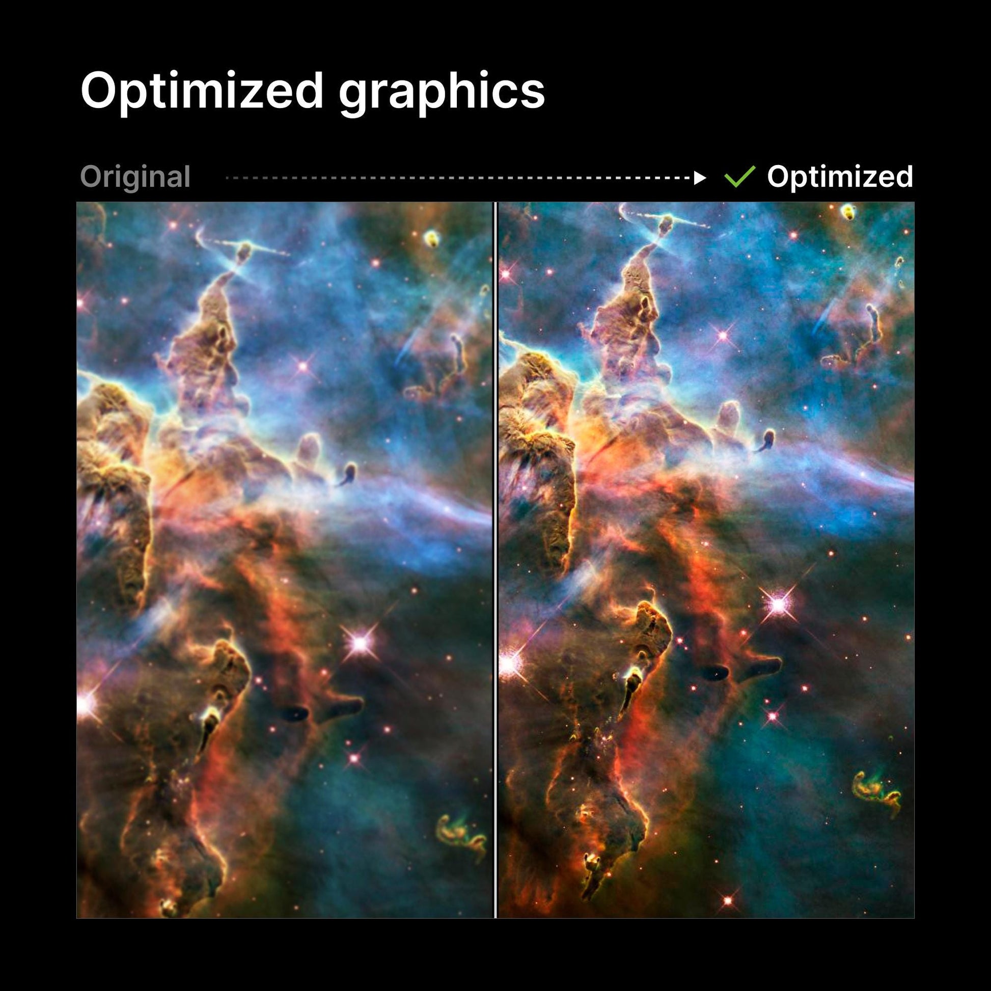 Carina Nebula by Hubble Space Telescope | NASA Poster | Modern Interior Decoration | Space Posters | NASA Hubble Poster | NGC 3372