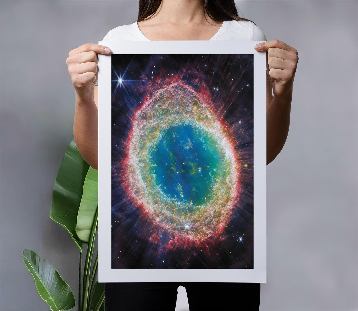 NASA Ring Nebula Wall Art | Stunning Space Photography | Hubble Space Telescope Print | Astronomy Art | Astronomy Space Gift | Messier 57