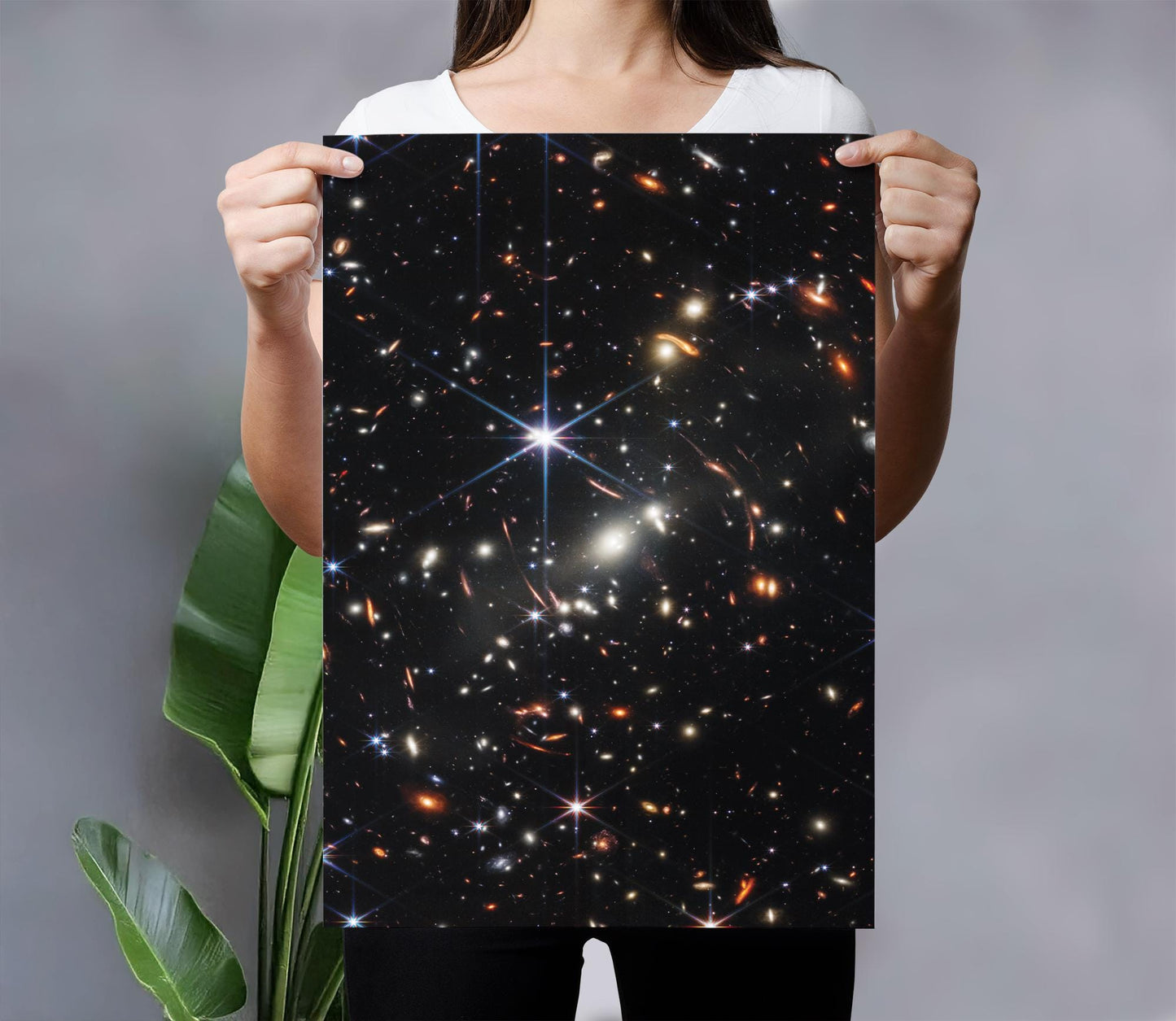 James Webb Space Telescope: Deep Field | NASA Universe Print | Space wall art | Astronomy Wall Decor | Astrophotography | JWST SMACS 0723