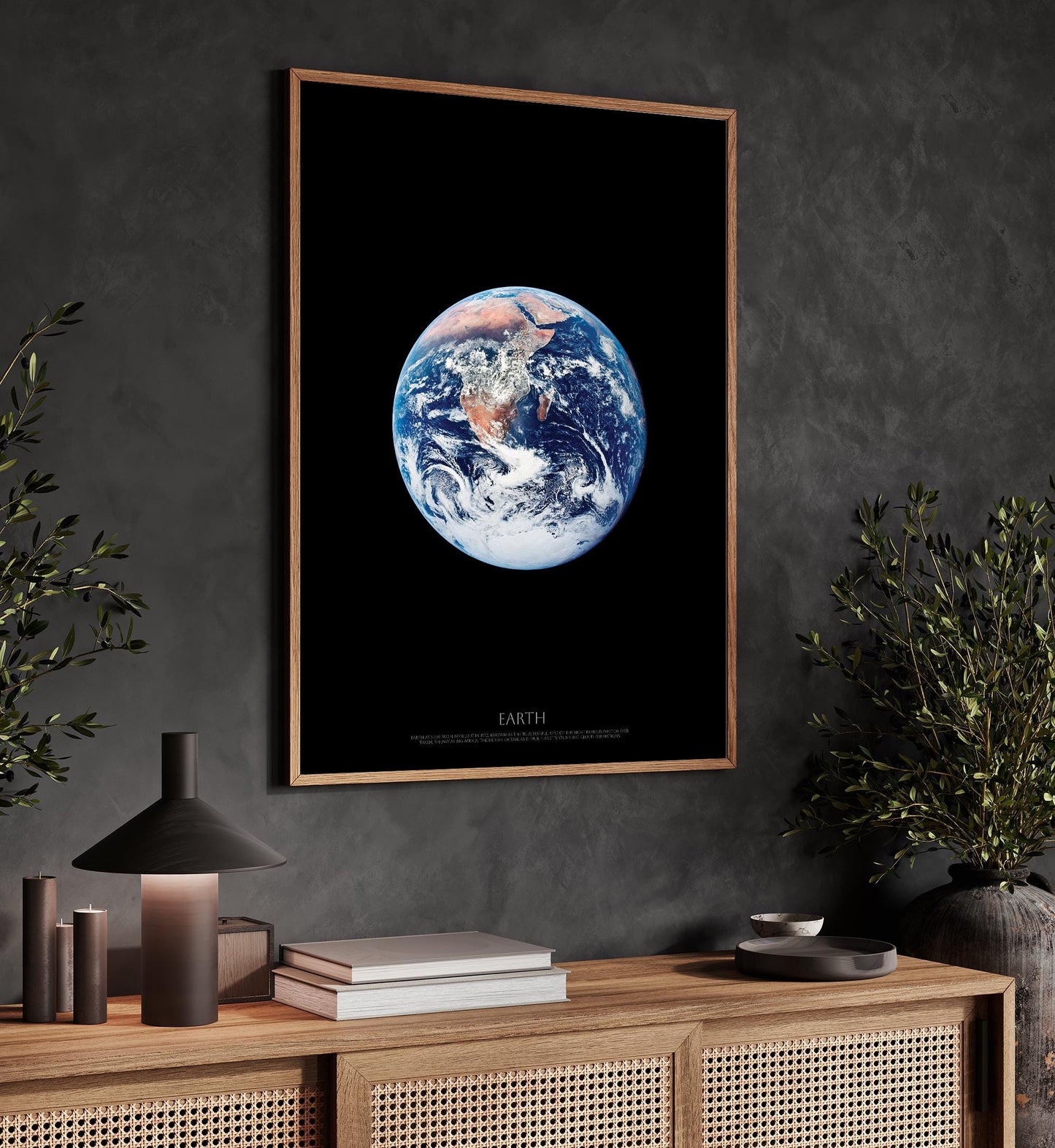 Earth from Space | Iconic Blue Marble Photo by NASA | Captured by Apollo 17 | Stunning View of Africa & the Indian Ocean | Earth photograph