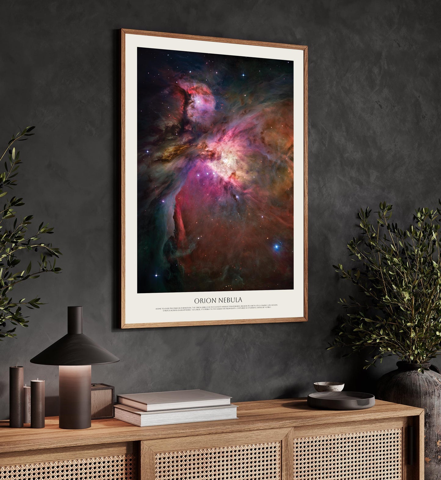 Orion Nebula Print – NASA Poster | Hubble Space Photography, Messier 42 Art