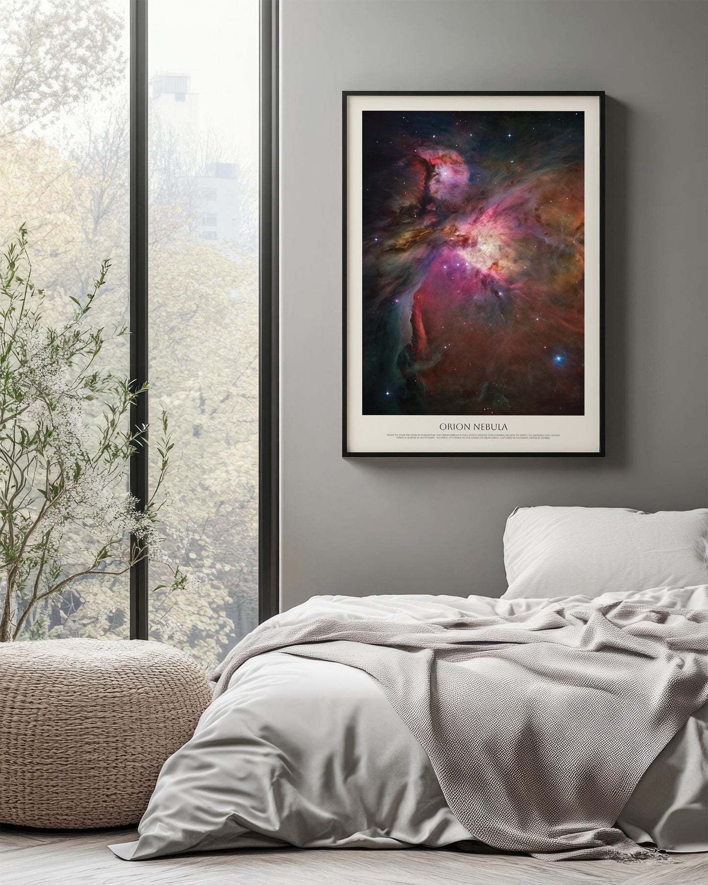 Orion Nebula Print – NASA Poster | Hubble Space Photography, Messier 42 Art