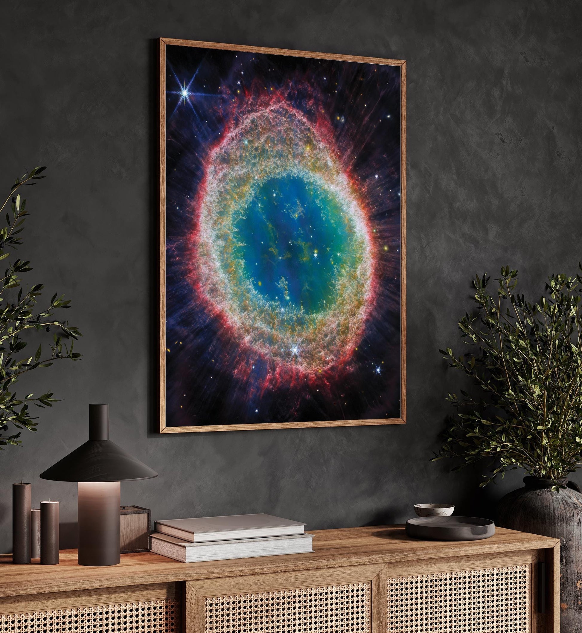 NASA Ring Nebula Wall Art | Stunning Space Photography | Hubble Space Telescope Print | Astronomy Art | Astronomy Space Gift | Messier 57
