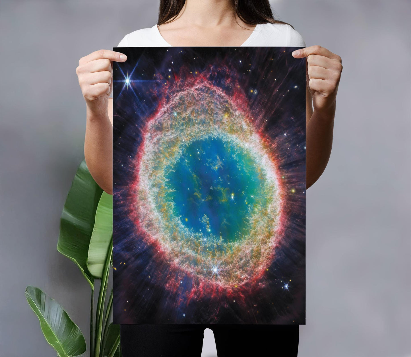 NASA Ring Nebula Wall Art | Stunning Space Photography | Hubble Space Telescope Print | Astronomy Art | Astronomy Space Gift | Messier 57