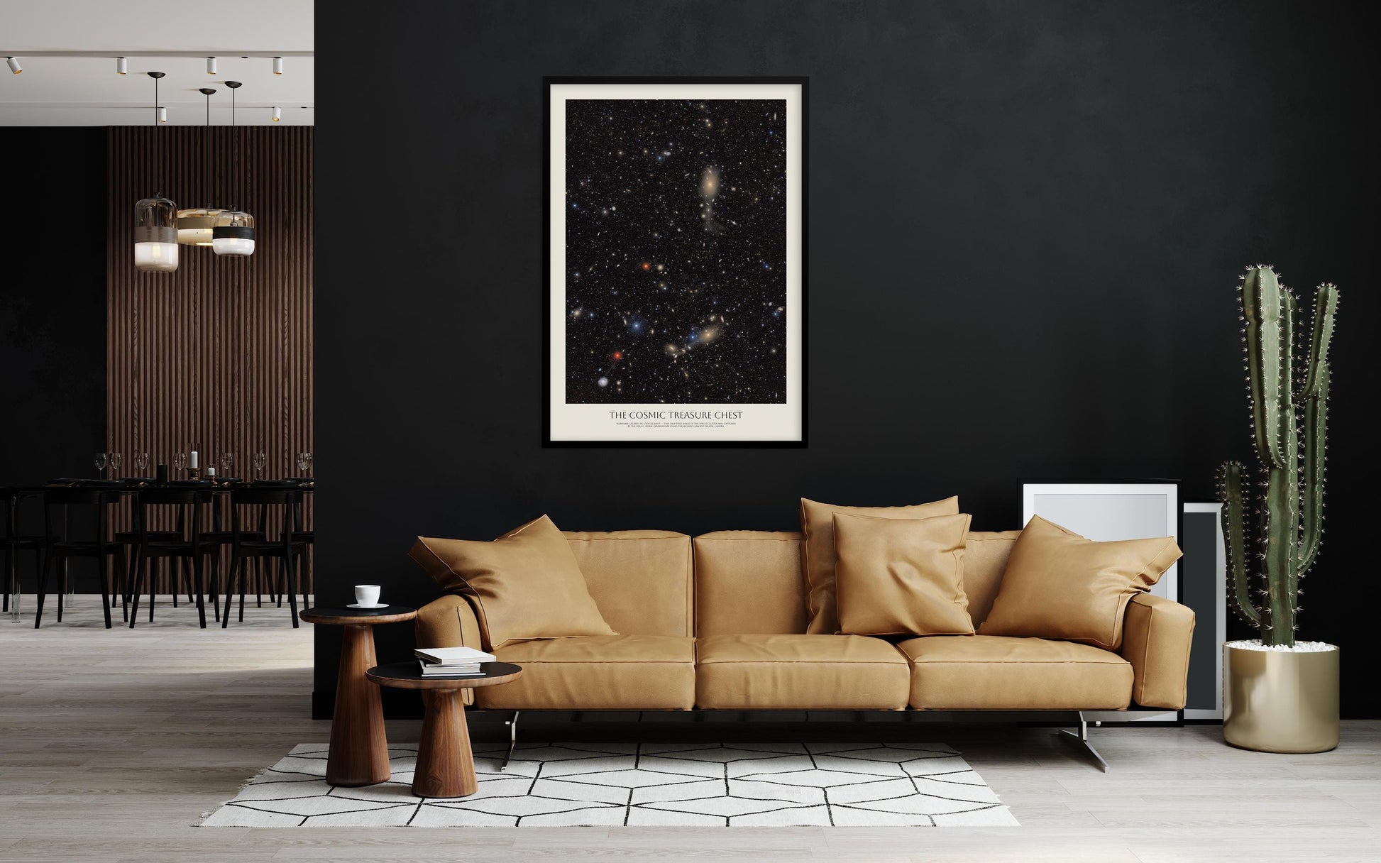 Virgo Cluster Galaxy Print: Vera Rubin Observatory Ultra-High Resolution Space Art
