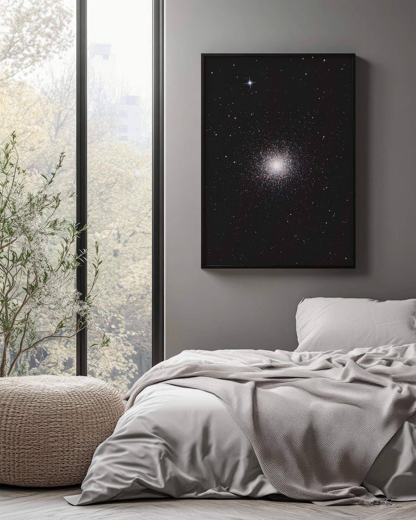 Poster of the Great Hercules Star Cluster M13 - Modern Space Wall Art - Wall Decor - Office decor - Universe