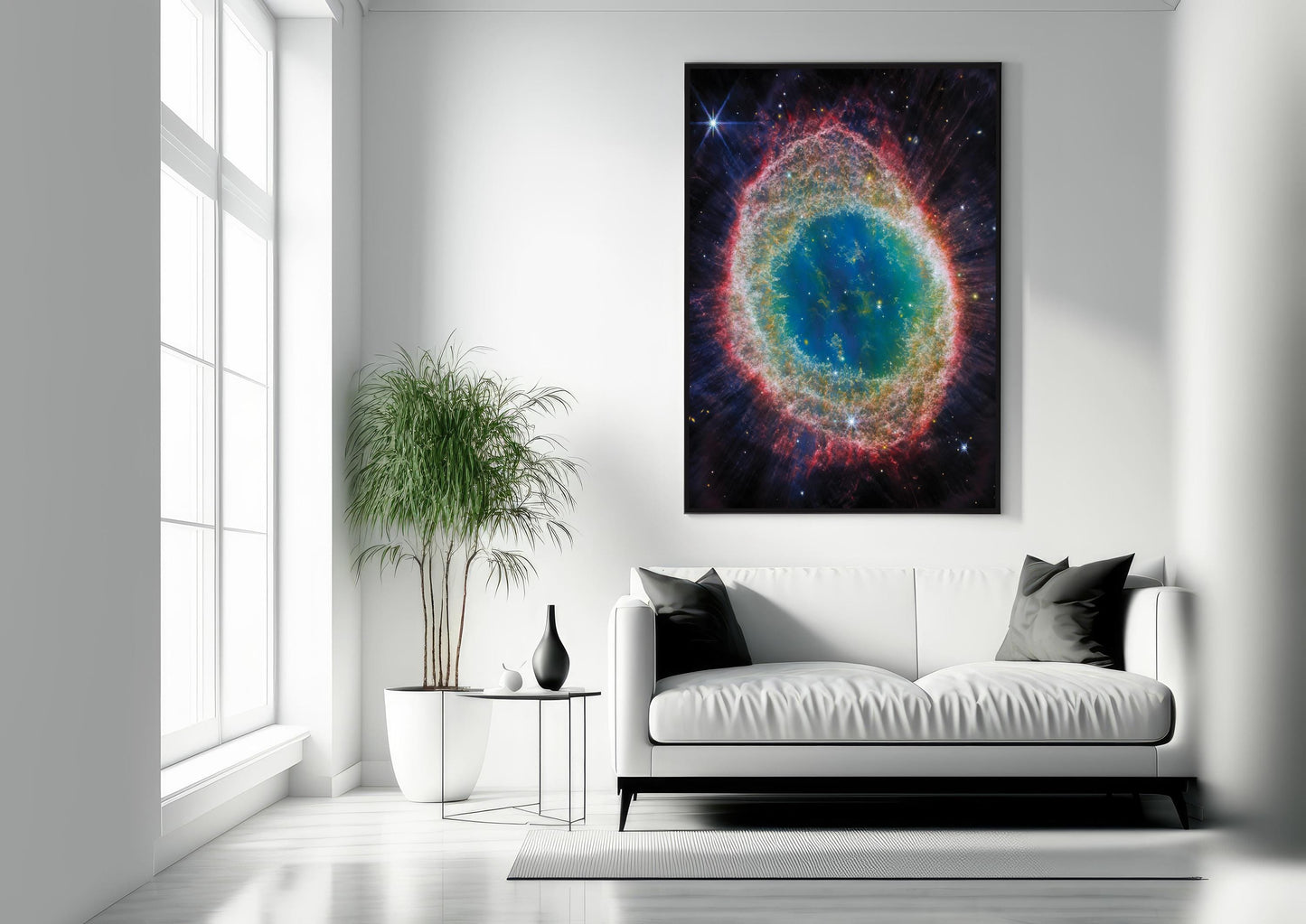 NASA Ring Nebula Wall Art | Stunning Space Photography | Hubble Space Telescope Print | Astronomy Art | Astronomy Space Gift | Messier 57