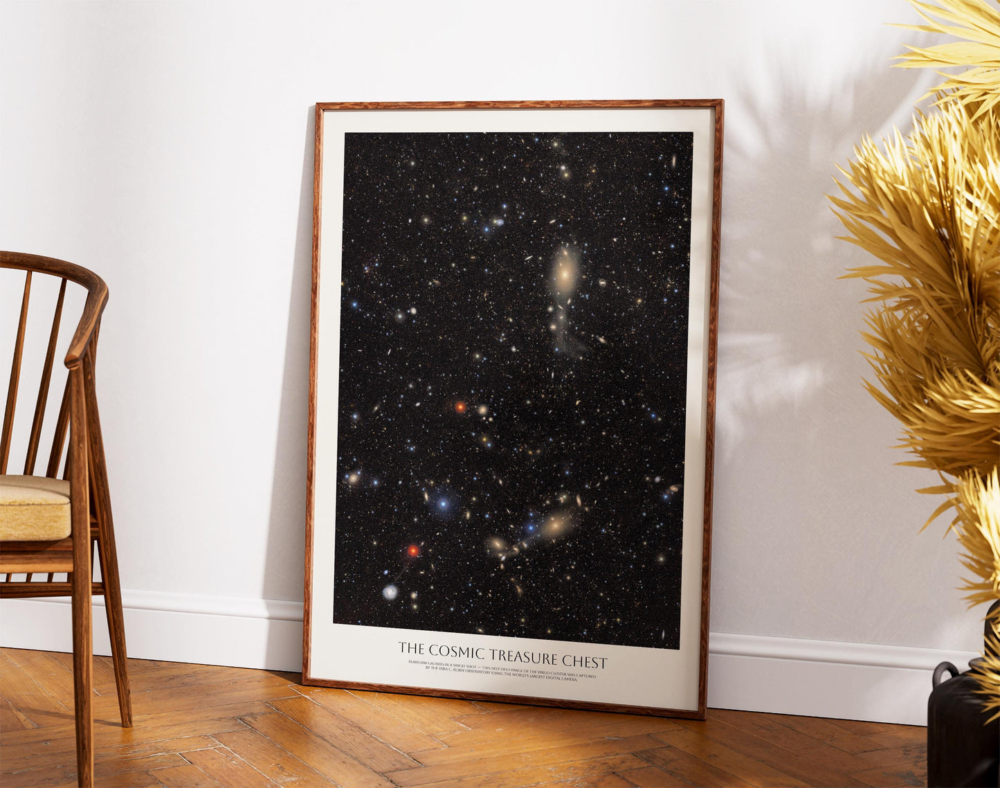 Virgo Cluster Galaxy Print: Vera Rubin Observatory Ultra-High Resolution Space Art