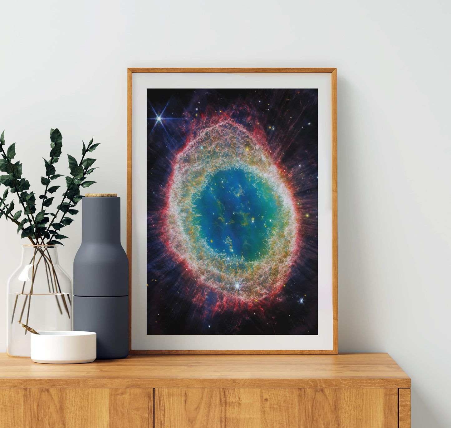 NASA Ring Nebula Wall Art | Stunning Space Photography | Hubble Space Telescope Print | Astronomy Art | Astronomy Space Gift | Messier 57