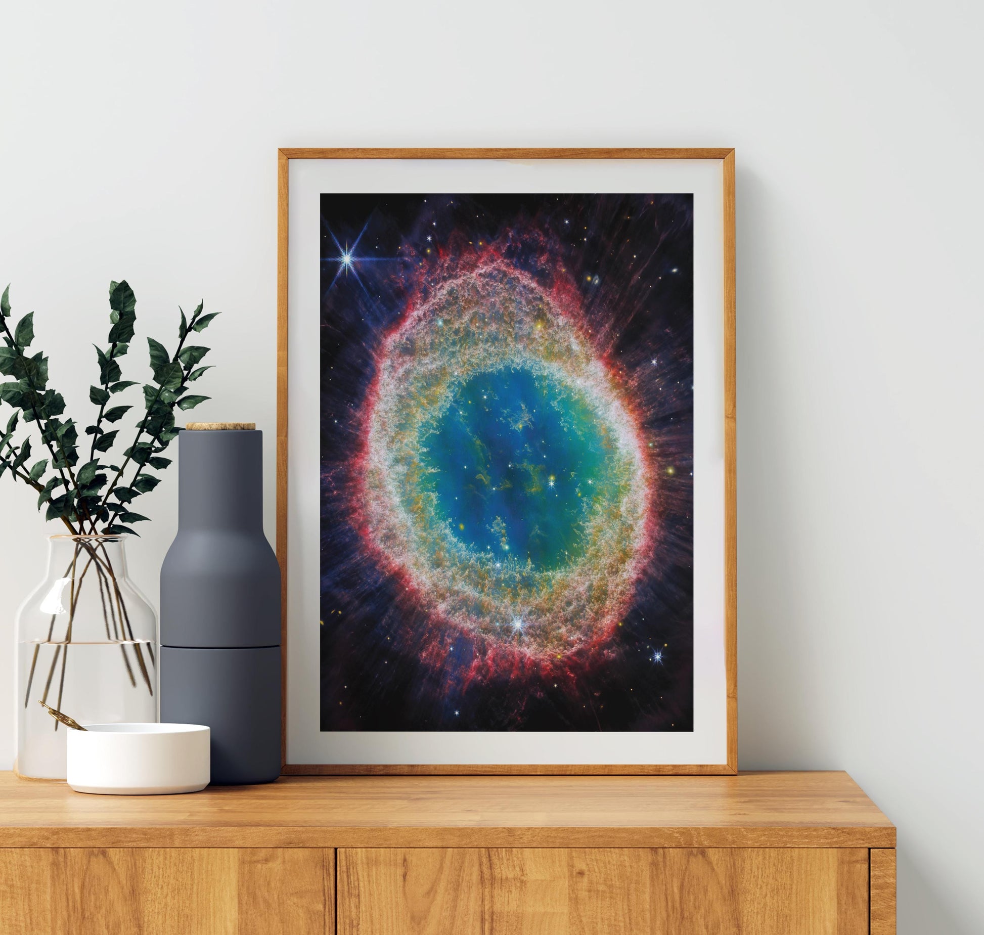 NASA Ring Nebula Wall Art | Stunning Space Photography | Hubble Space Telescope Print | Astronomy Art | Astronomy Space Gift | Messier 57