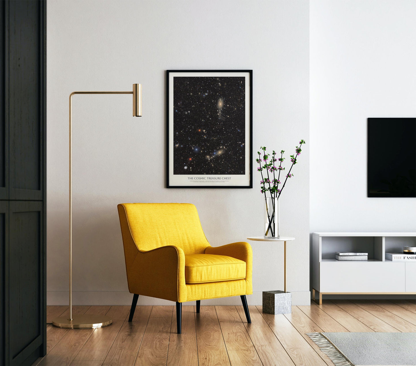 Virgo Cluster Galaxy Print: Vera Rubin Observatory Ultra-High Resolution Space Art